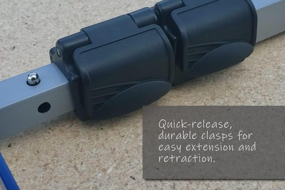 Magnetically Mounted, 5' Telescoping Truck Bed Cargo Retrieval Hook/Exten...