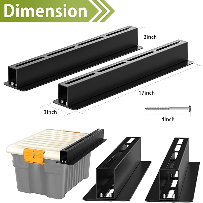 Overhead Garage Storage Rack, Heavy Duty Ceiling Storage Rack, Powder Coated ...