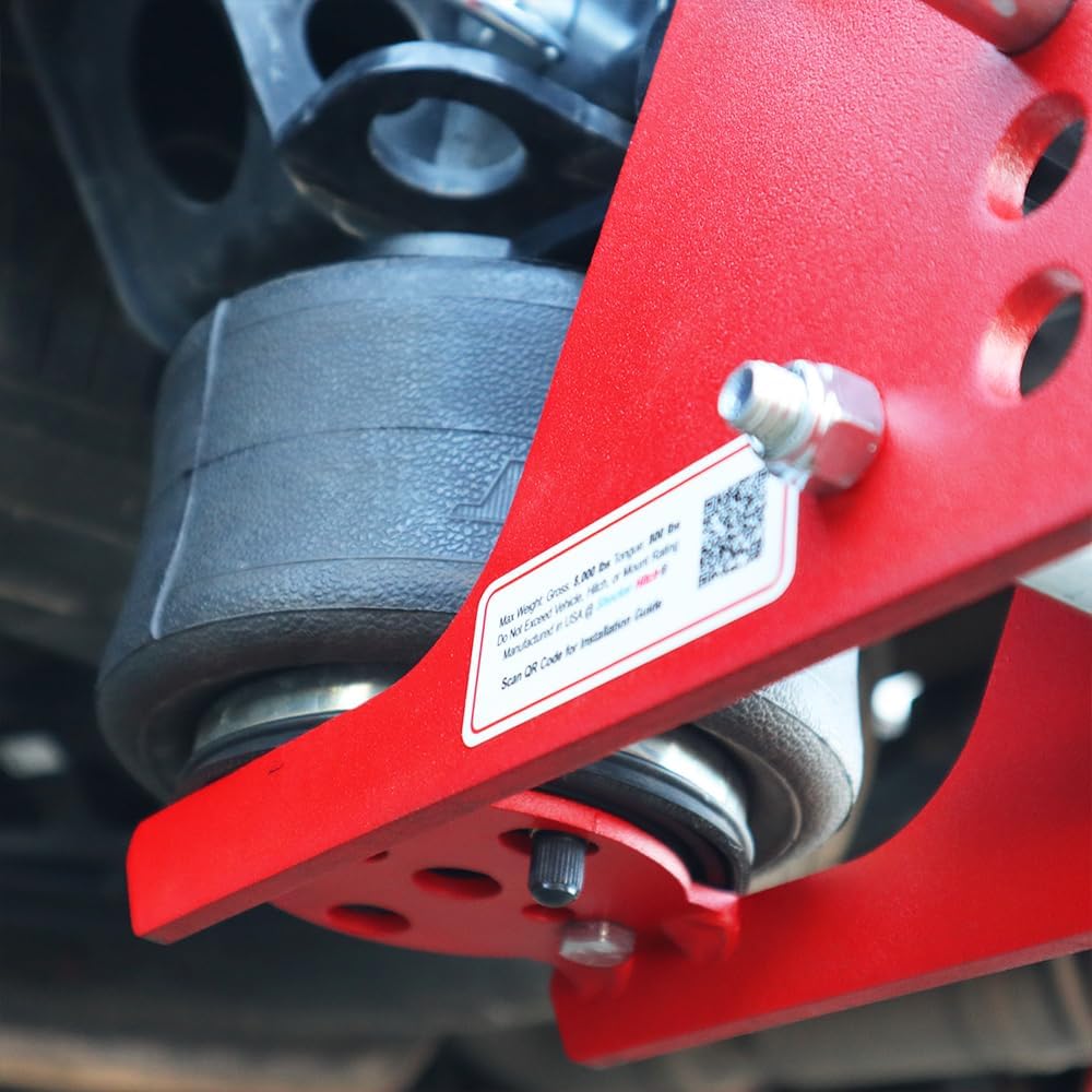 Shocker 8K Sport Air Receiver Hitch with Chrome Combo 2" & 2-5/16&qu...
