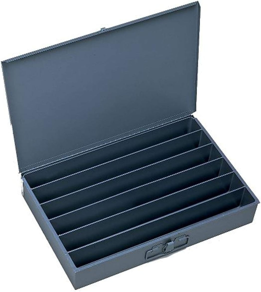 Durham 125-95-IND Gray Cold Rolled Steel Individual Large Horizontal Box, 18&...