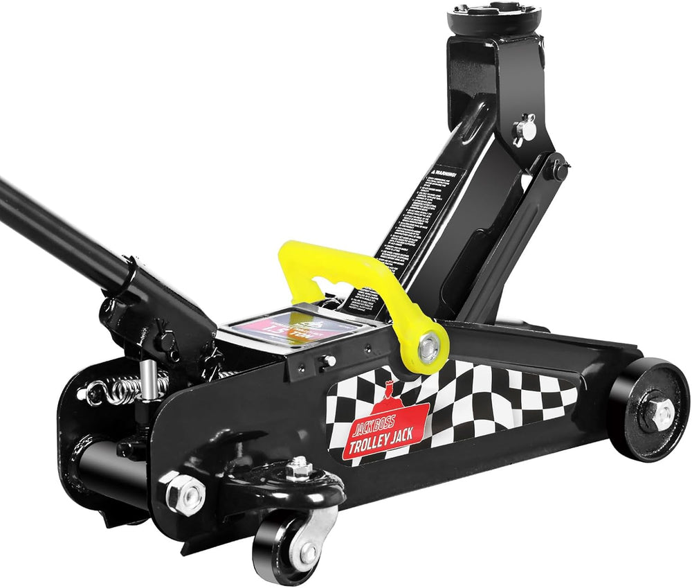 Jack Boss Floor Jack 1.5 Ton (3,000 LBs) Hydraulic Car Jack, Lifting Range fr...