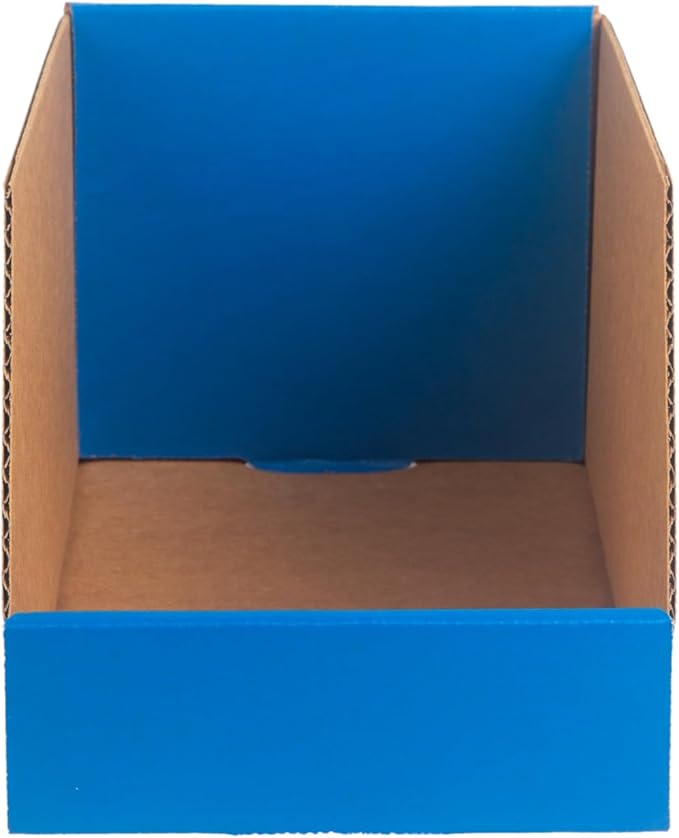 Hudson Exchange 6x12x5.5" Corrugated Parts Bin Box (25 Pack)