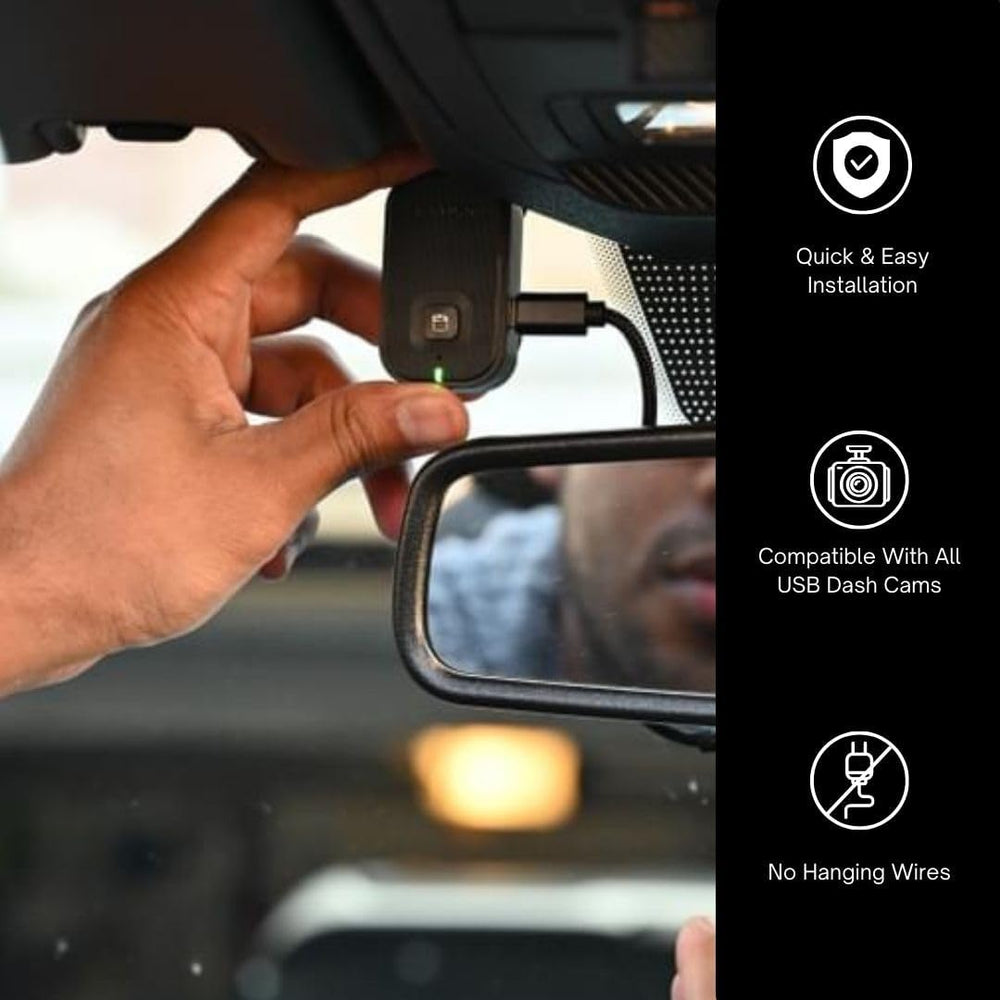 Dongar Dash Cam Power Adapter (12-pin Type A) - Compatible w Tacoma (15-23), ...