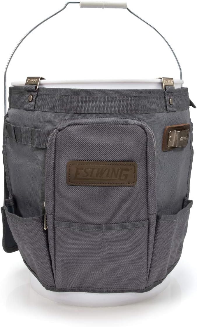Estwing 28-Compartment 5-gallon Bucket Tool Organizer/Tool Bag, Durable Polye...