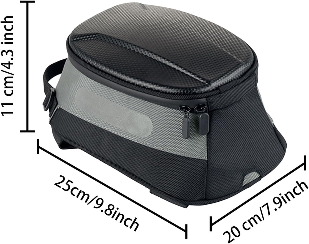 Magnetic Tank Bag 5.5L/1.5GAL Storage Capacity, Nylon and PP Material Waterpr...
