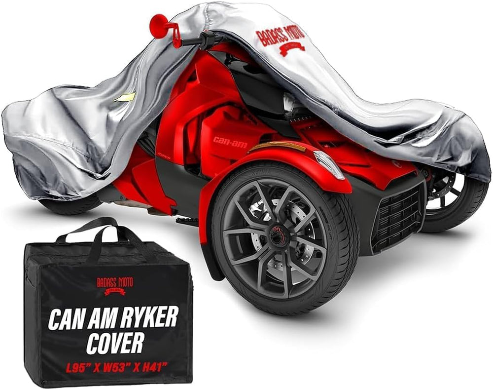 Badass Moto Can Am Ryker Cover Fits 600/900 Rally Sport Trike Three Wheeler. ...