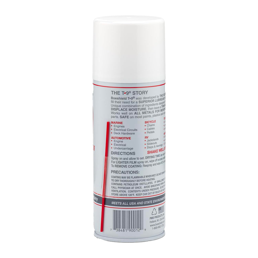 Boeshield T-9® Waterproof Lubricant & Corrosion Protectant for Tools, Mac...