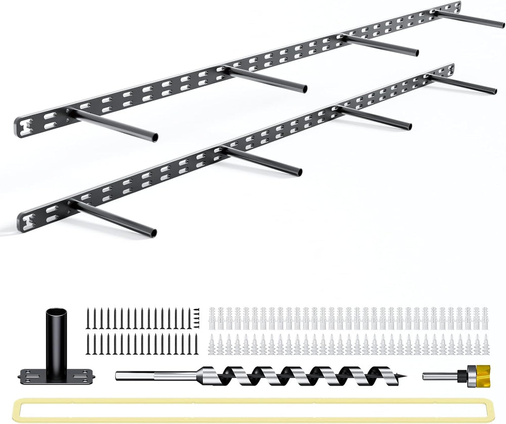 2pcs Floating Shelf Bracket Heavy Duty,Decorative Floating Shelf Hardware Hid...