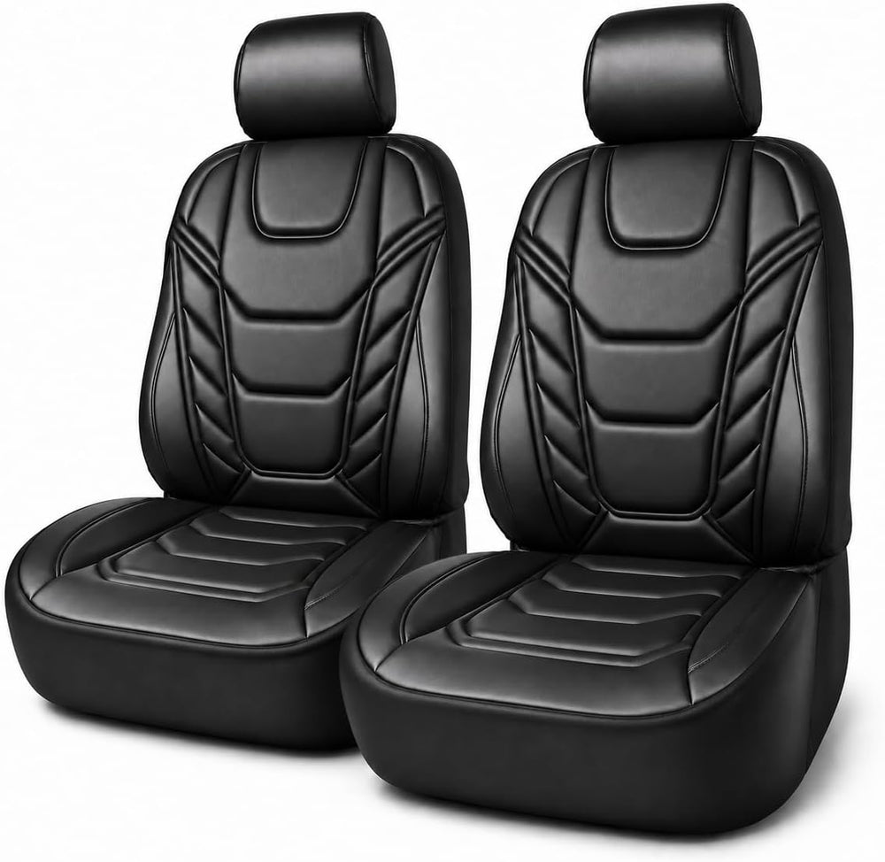 Car Seat Covers Front Seats, 3D Foam Leather,Front Seat Covers for Car,Univer...