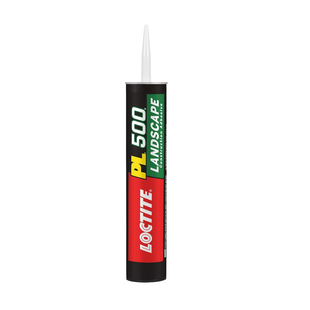 Loctite PL 500 Block & Stone Construction Adhesive, Tan, 10 fl oz, 12 Pack