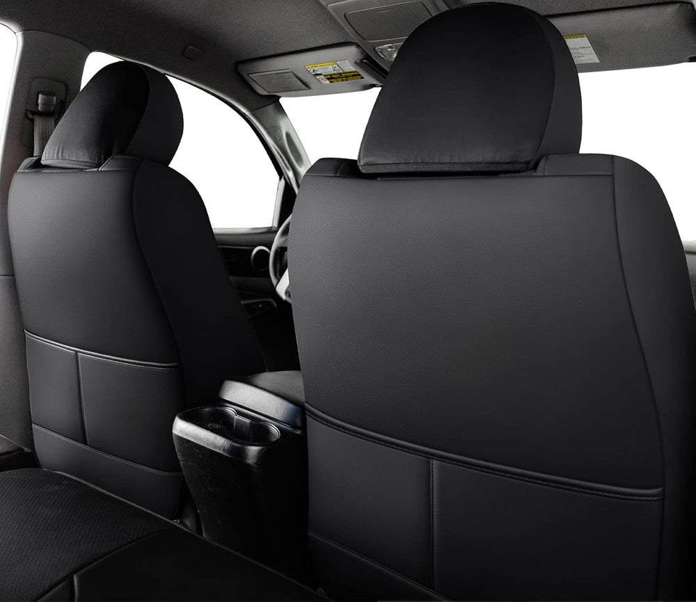 LUCKYMAN CLUB 2005-2015 Tacoma Custom Fit Seat Covers for Crew Cab with Faux ...