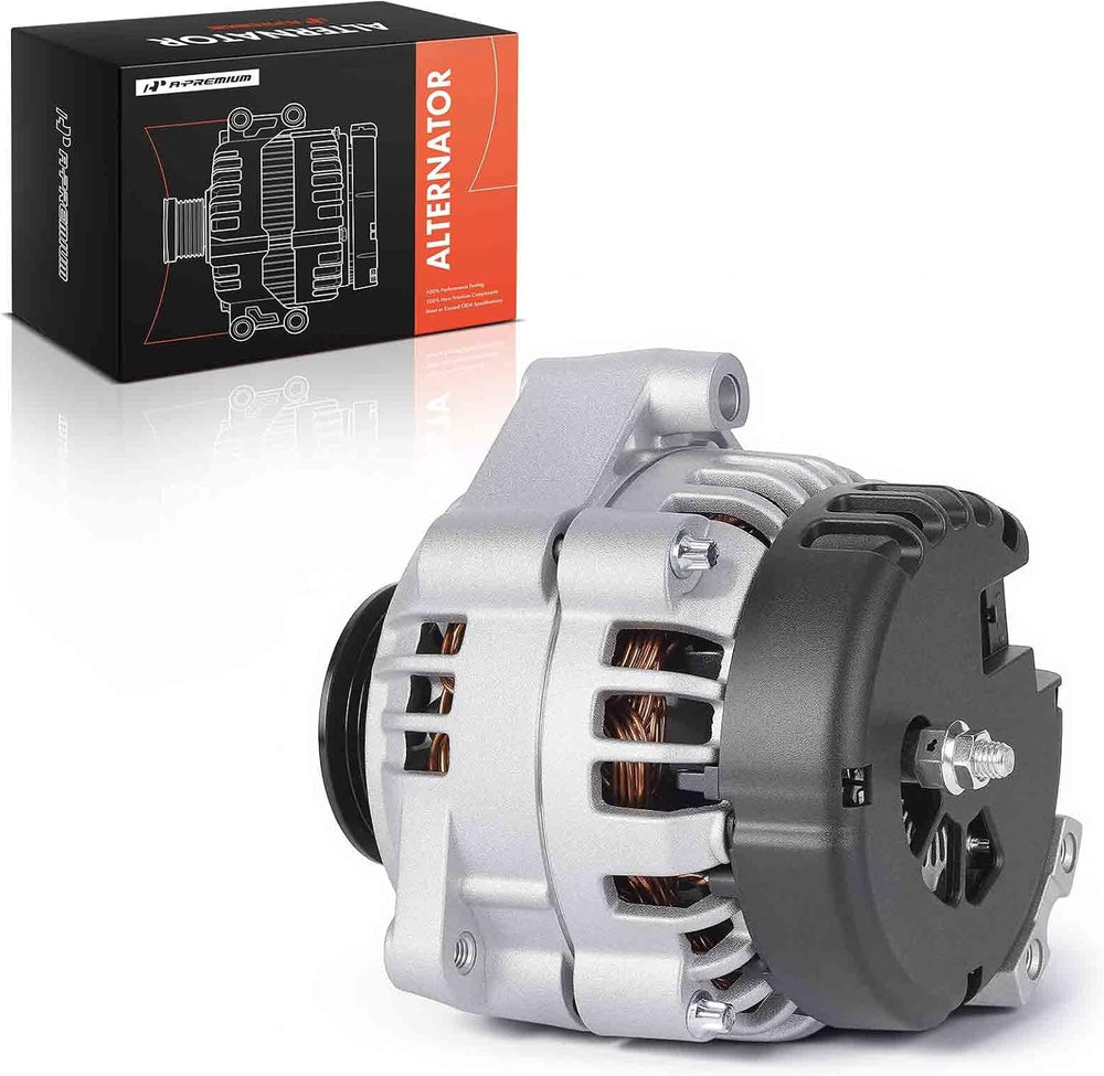 A-Premium Alternator, 12V 100A 6-Groove Pulley Clockwise