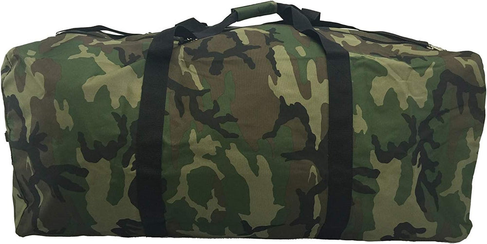 Heavy Duty Cargo Duffel Large Sport Gear Equipment Quality Square Bag Hardwar...