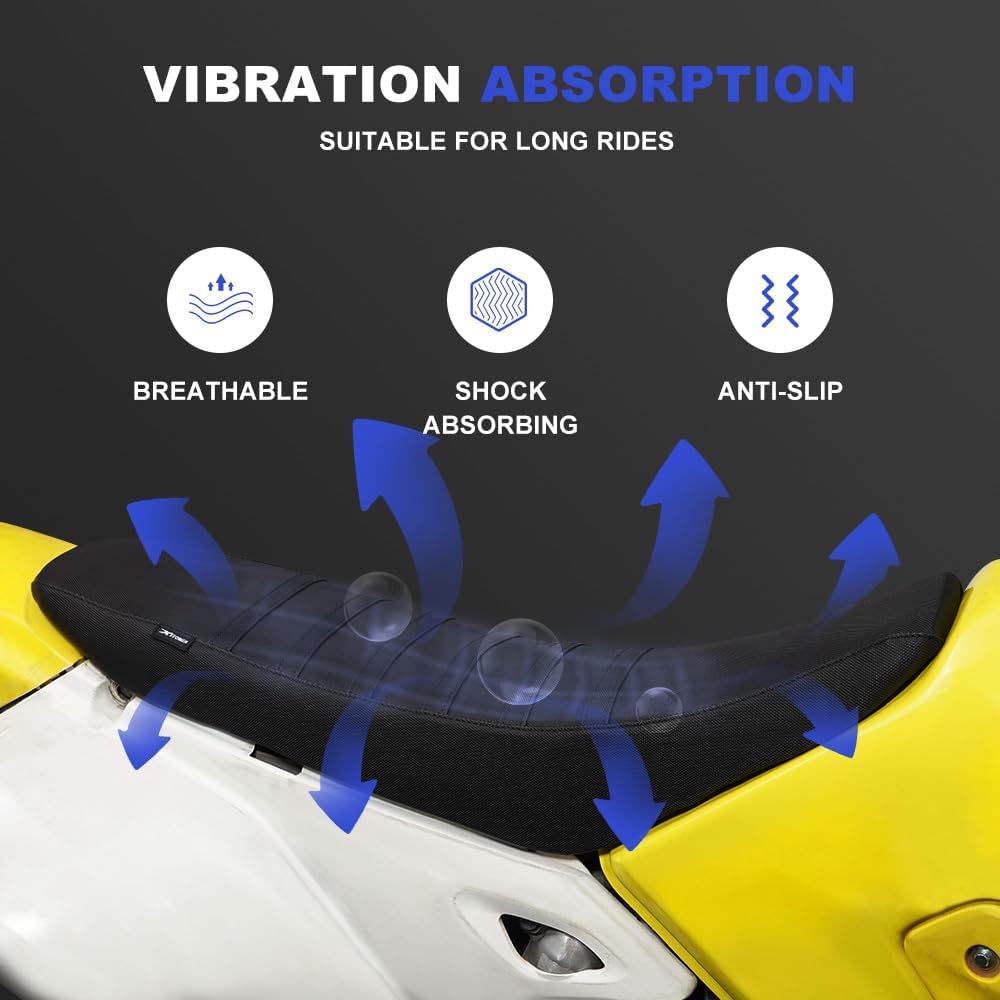 xitomer Striped Grip Gripper Seat Covers Fit for 2024 DRZ400 Seat Cover Water...