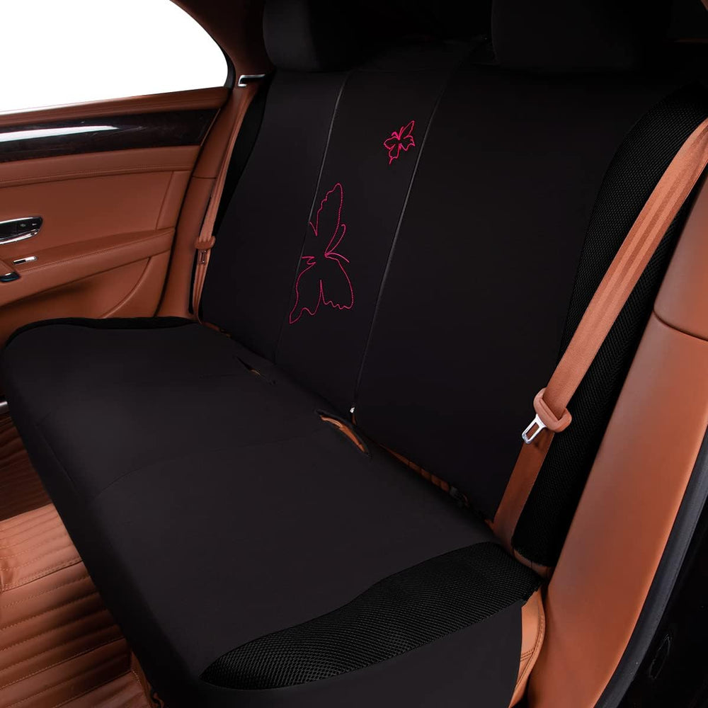 Flying Banner Butterfly car seat Covers ful Set Fashion Universal Lady Woman ...