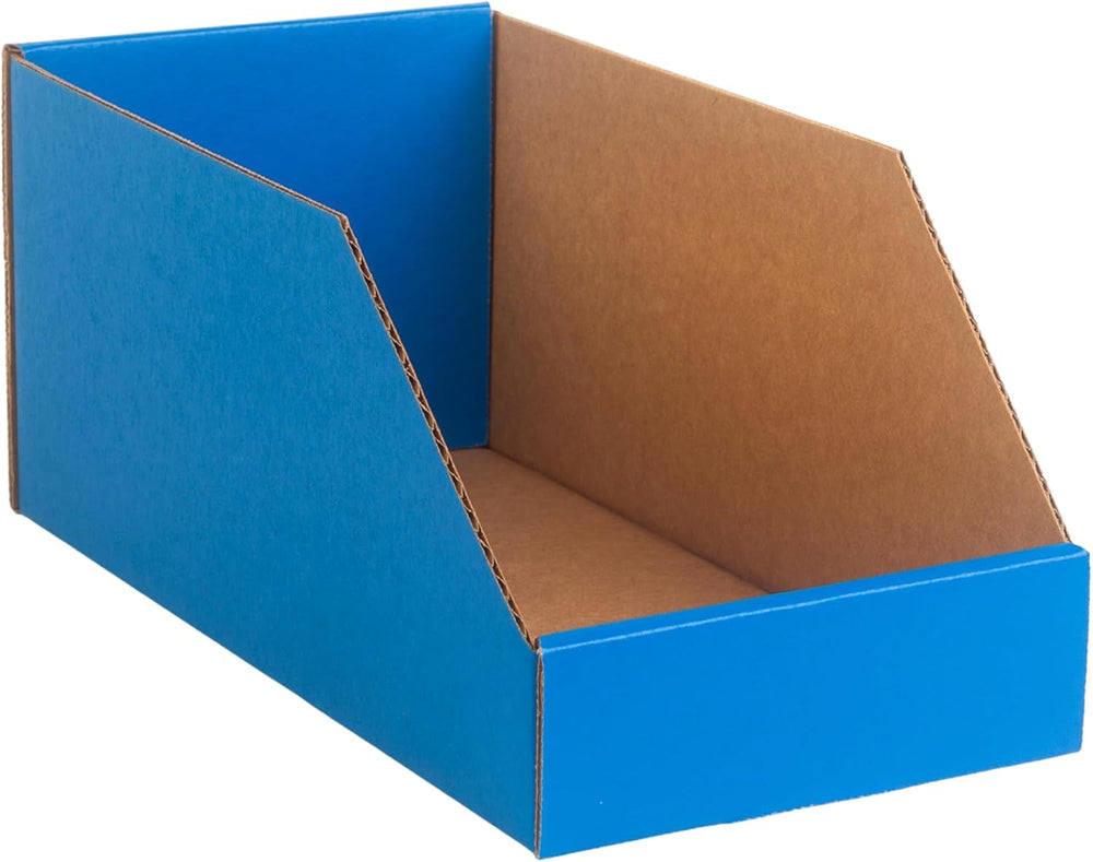 Hudson Exchange 6x12x5.5" Corrugated Parts Bin Box (25 Pack)