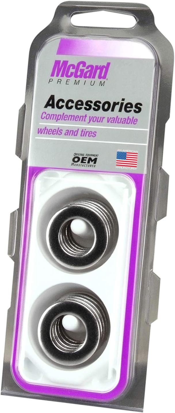 MCGARD 78715 Stainless Steel Duplex Mag Washer - Pack of 8,Chrome