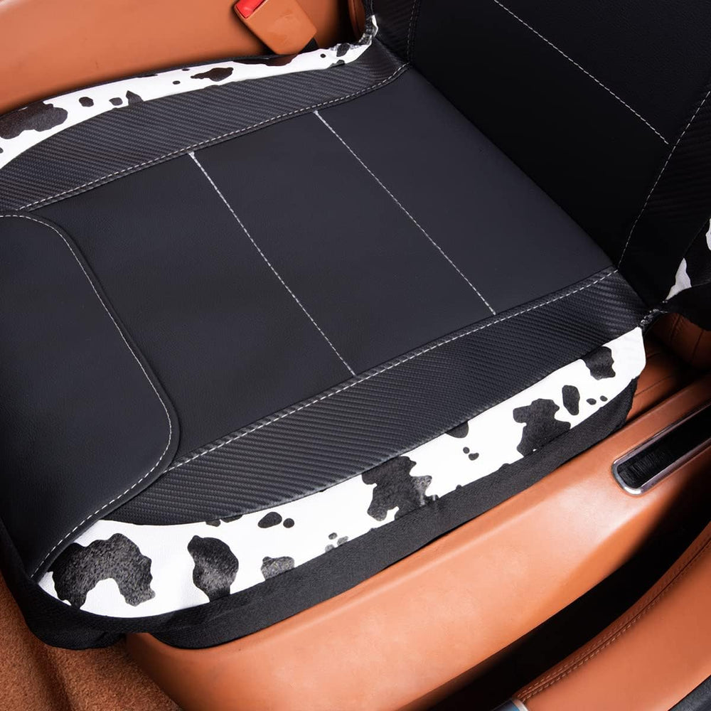 Flying Banner car seat Covers Protects Water Proof Faux Leather Carbon Fiber ...