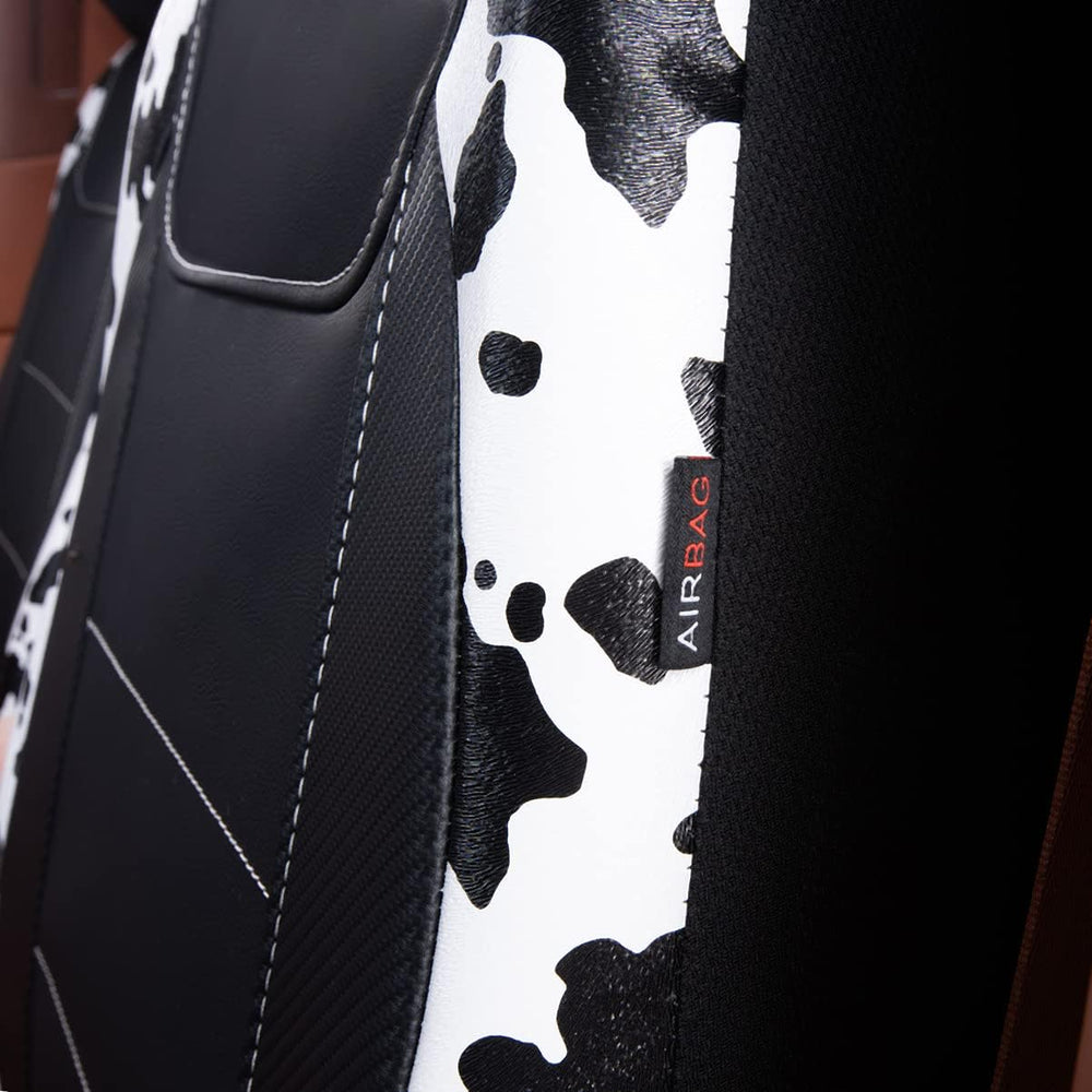 Flying Banner car seat Covers Protects Water Proof Faux Leather Carbon Fiber ...