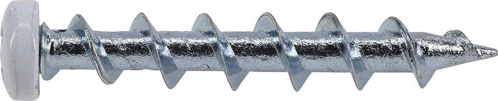 Hillman Borefast Drywall Anchors, 1-1/2in Pan Head, 75 Pack, White