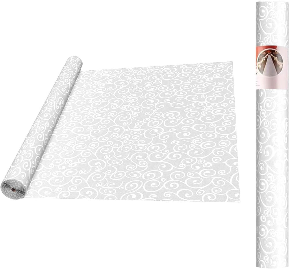 Thickened Aisle Runner for Wedding CeremonyFeet White Aisle Runner Walkway fo...