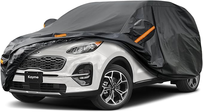 Kayme 7 Layers SUV Car Cover Custom Fit