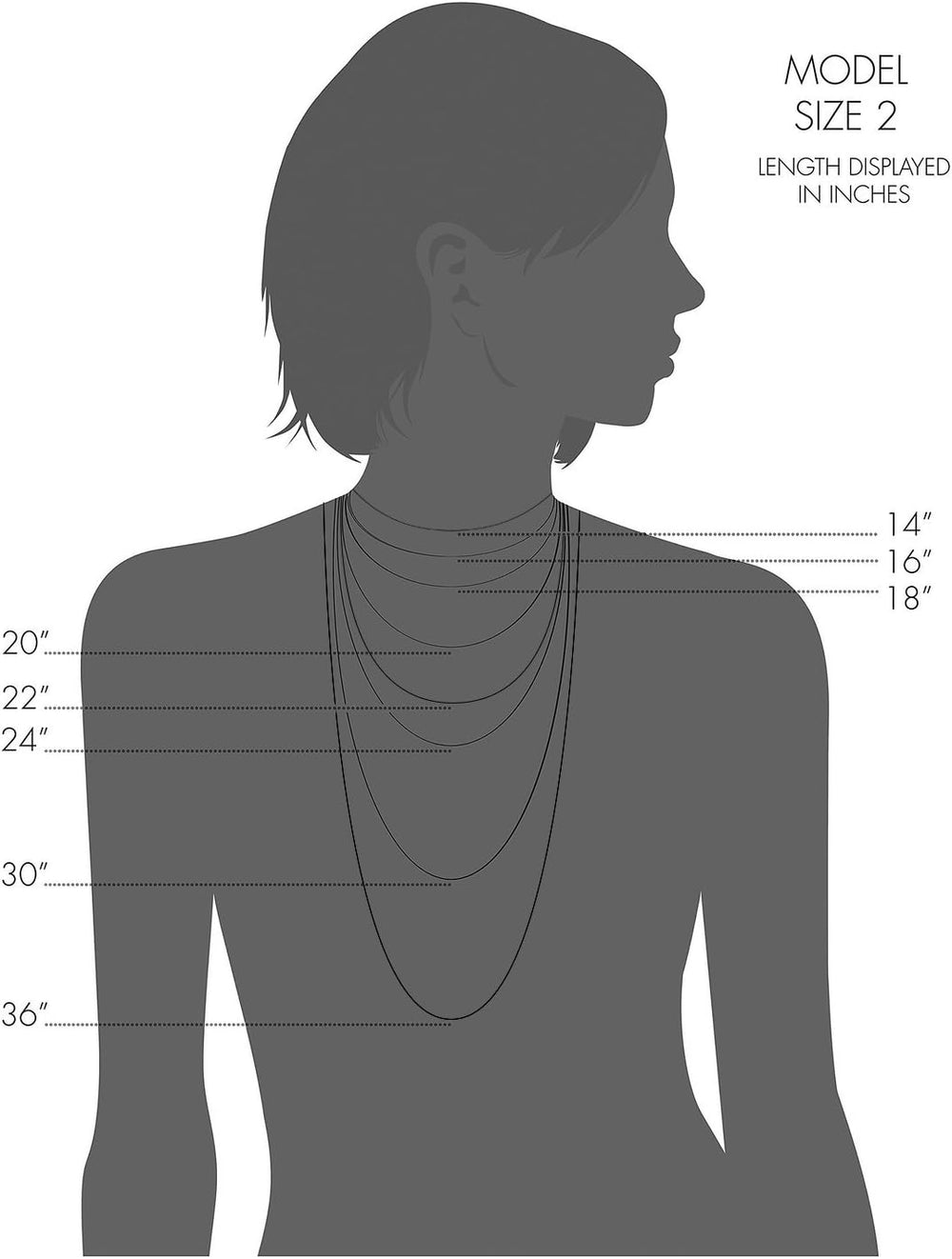 Kooljewelry Womens Chain Classic - 10k Rose Gold Dainty Rope Chain Necklace