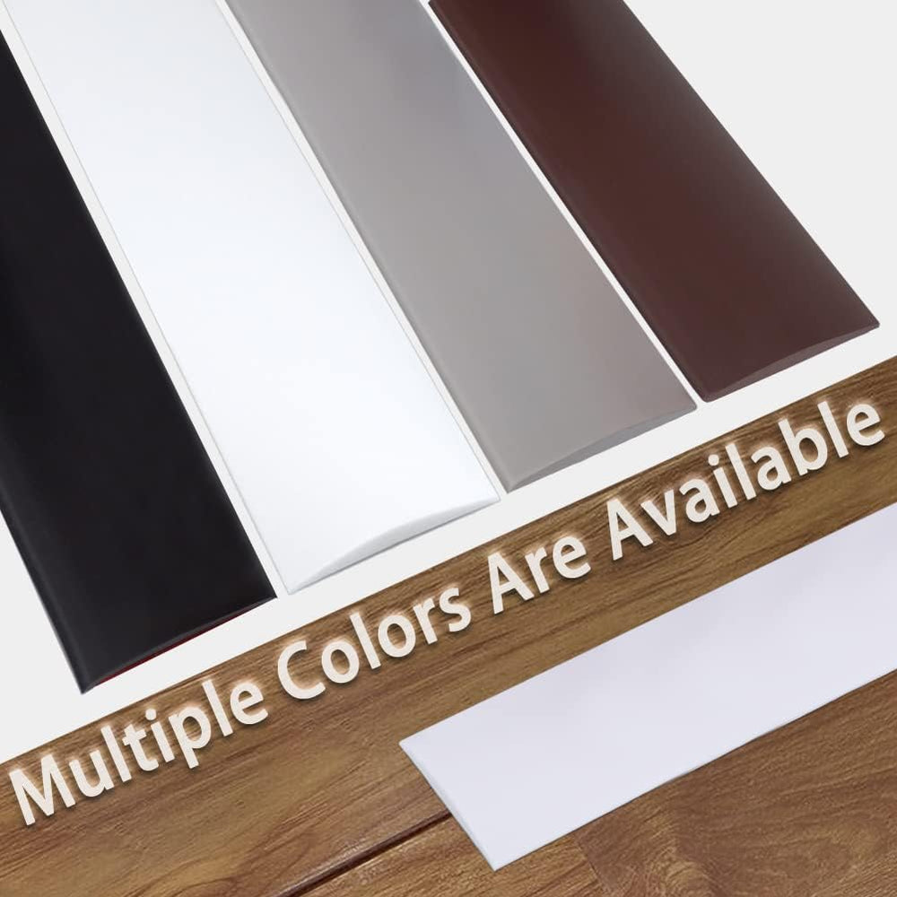 LSGCQ Vinyl Floor Transition Strip Self Adhesive 2" Wide, Pure Color