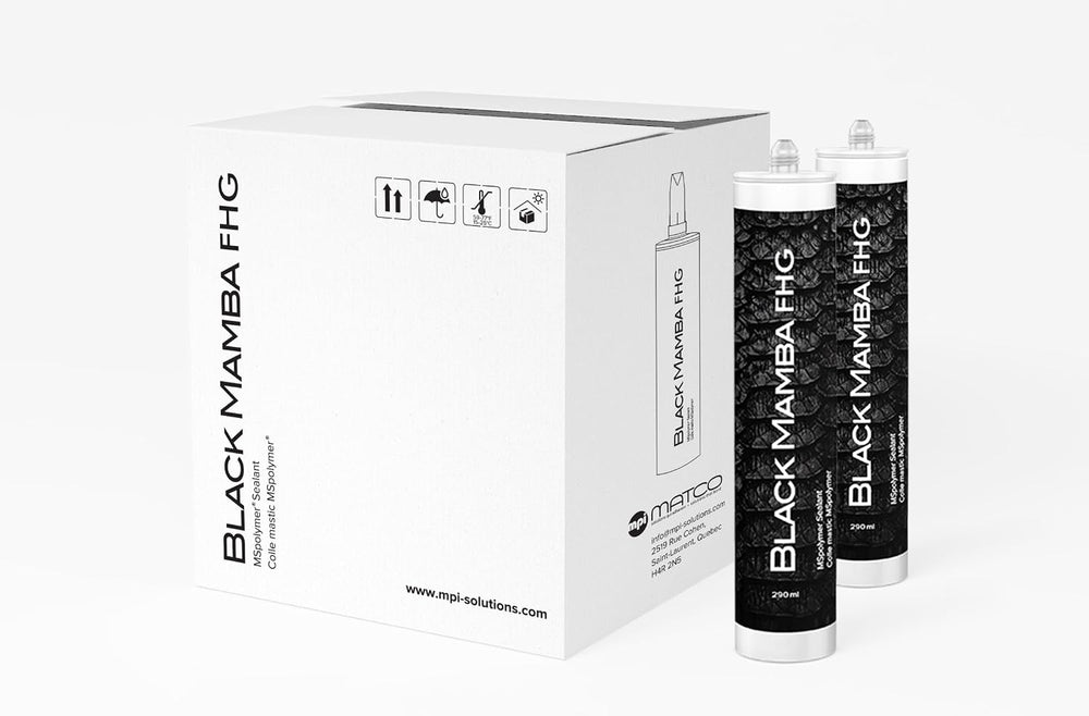 Black Mamba FHG High Tack Undermount Sink Adhesive | MS Polymer Sealant | Hea...