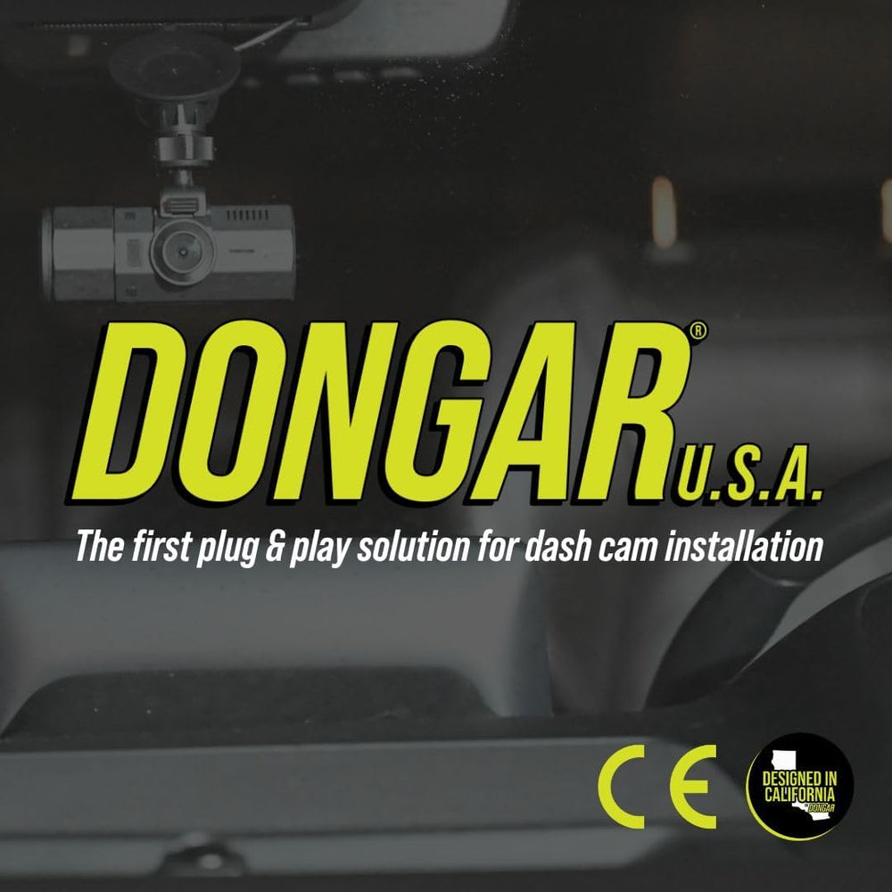 Dongar Dash Cam Power Adapter (12-pin Type A) - Compatible w Tacoma (15-23), ...
