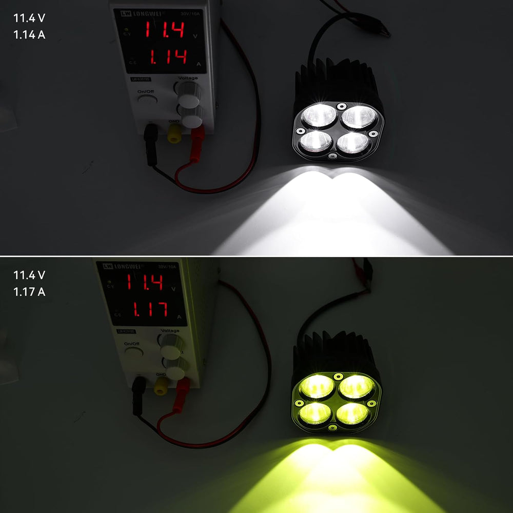 Motorcycle Driving Lights White LED Pods Lights 3’’ 40W LED Spotlights