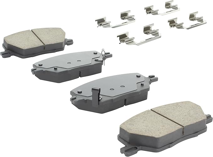 Premium Ceramic Front Brake Pads Compatible
