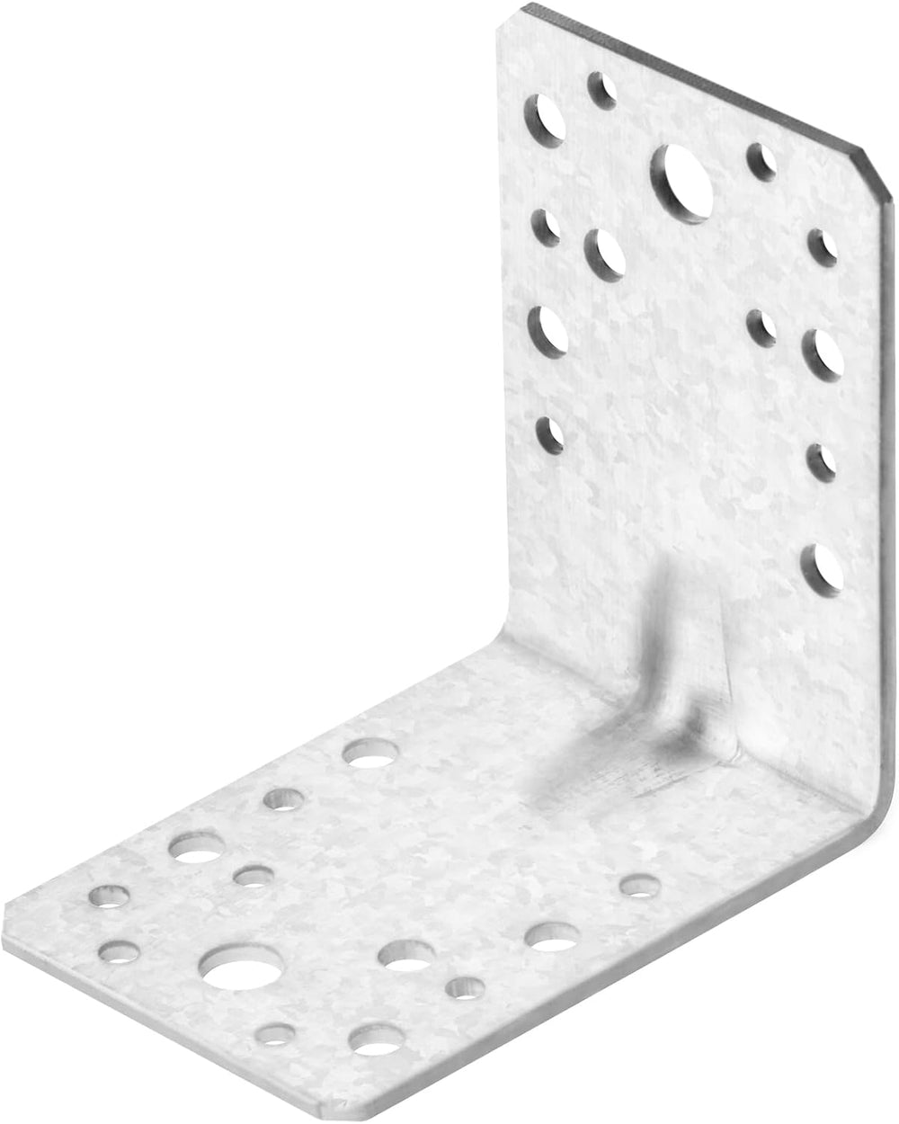 50 Pack 3-5/8" L x 2-1/2" W Galvanized Steel L Angle Brackets