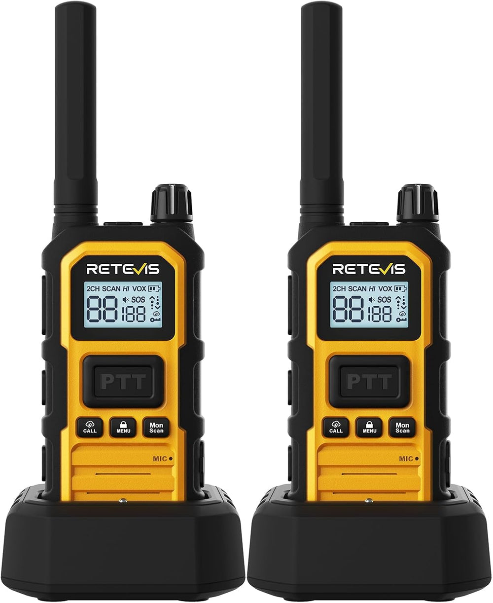 Retevis RB48PLUS GMRS Walkie Talkies Long Range,IP67 Waterproof 2 Way Radio