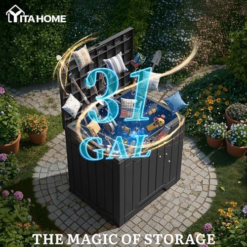 YITAHOME 31 Gallon Deck Boxes Set of 2