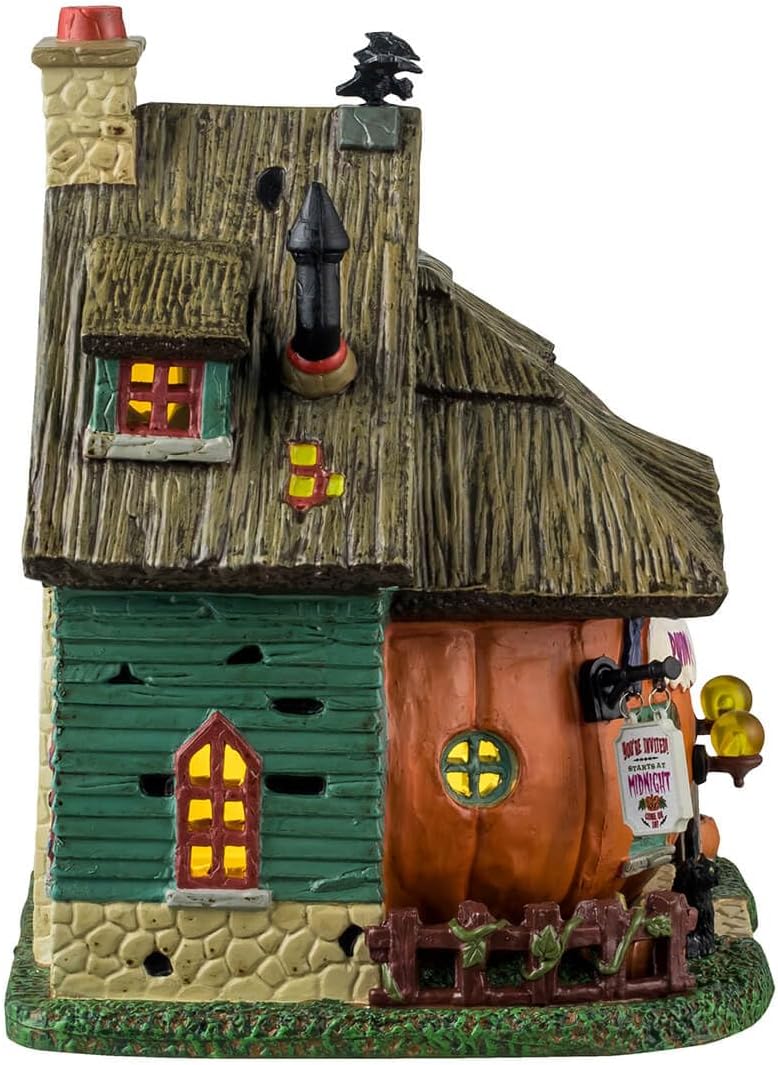 Lemax Pumpkin Patch Party Lighted Building, #45211 for Halloween Village