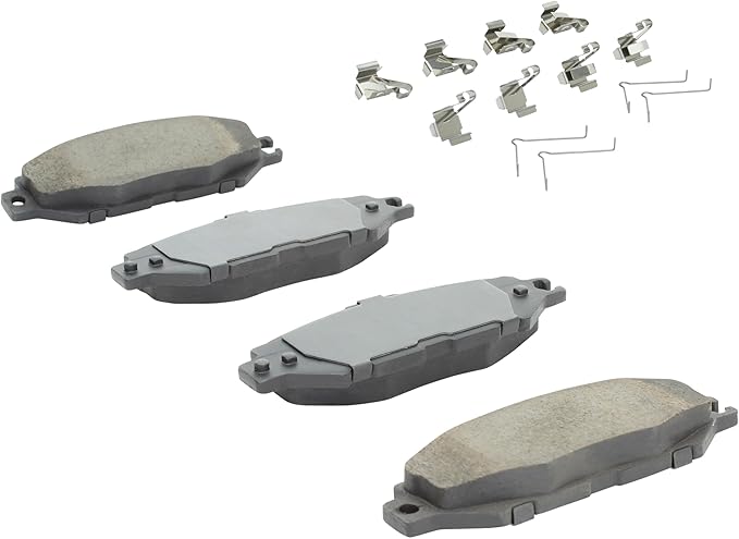 Premium Ceramic Rear Brake Pads Compatible