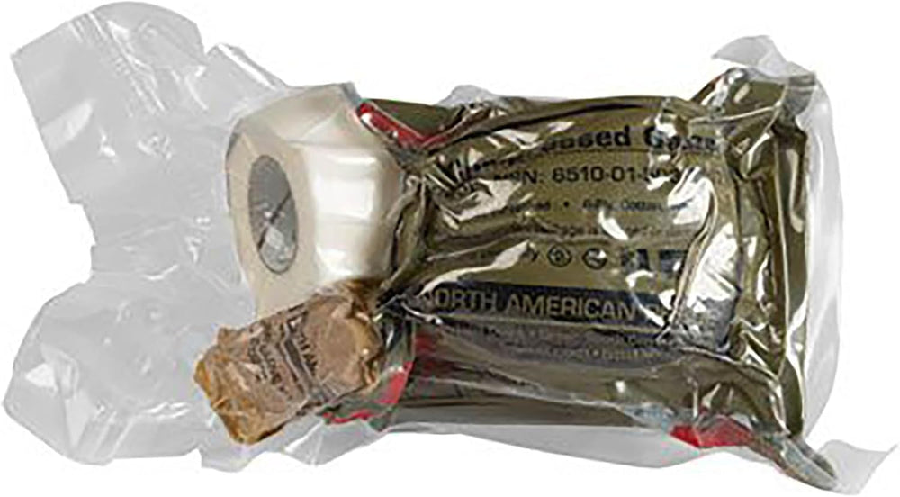 North American Rescue Individual Aid Kit NAR Compact First Aid with Compresse...