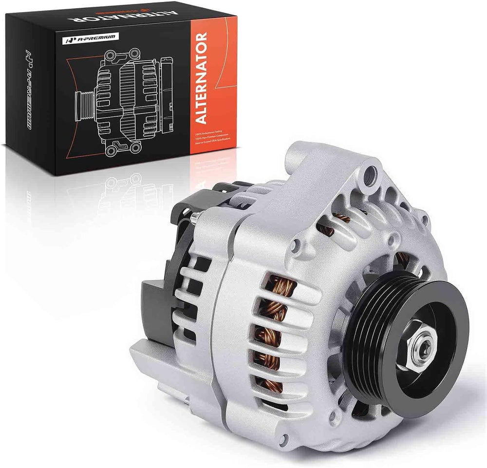 A-Premium Alternator, 12V 100A 6-Groove Pulley Clockwise