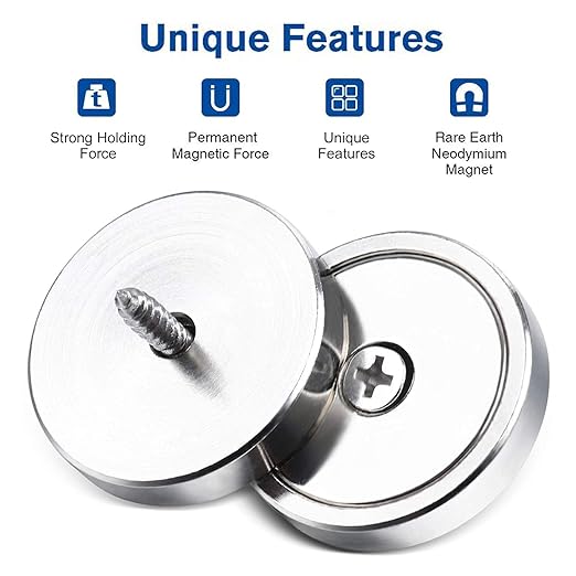 LOVIMAG 50 Pack Strong Magnets, 110 lbs Neodymium Magnets