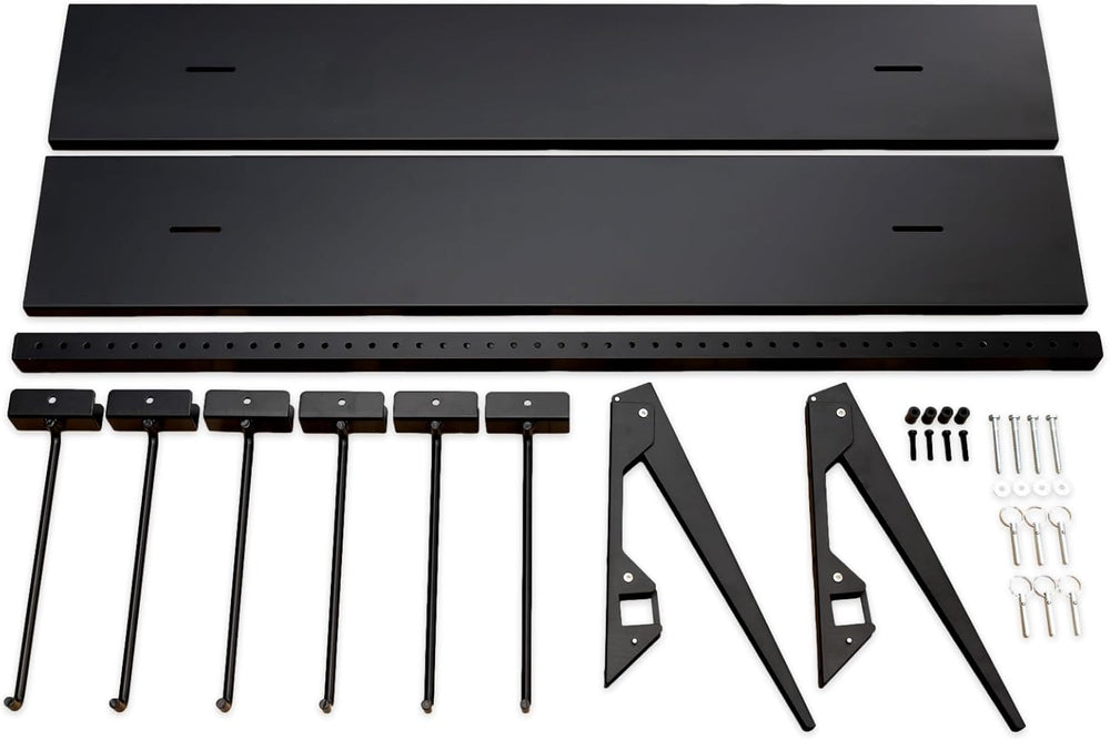 StoreYourBoard Chair Storage Rack with Storage Shelf – Folding Chair Rack for...