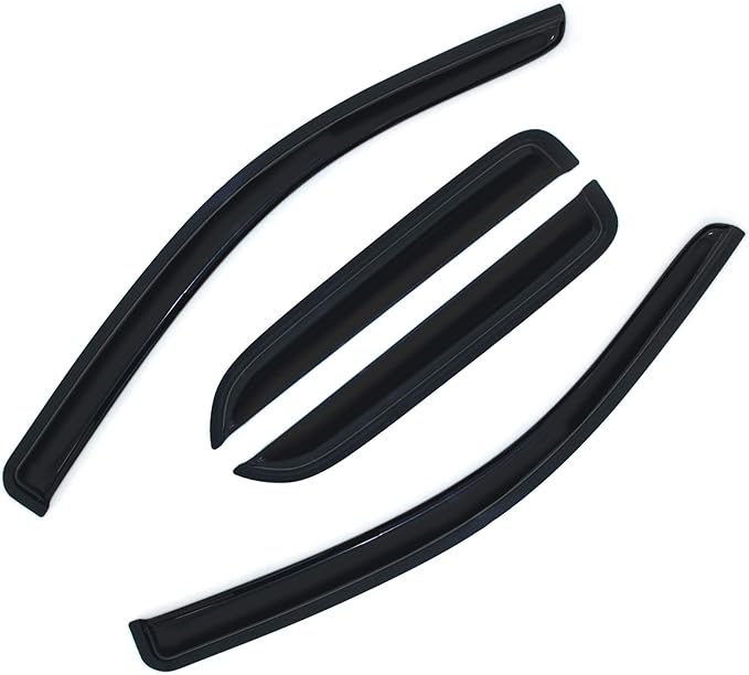 Smoke Sun/Rain Guards Window Visor Compatible