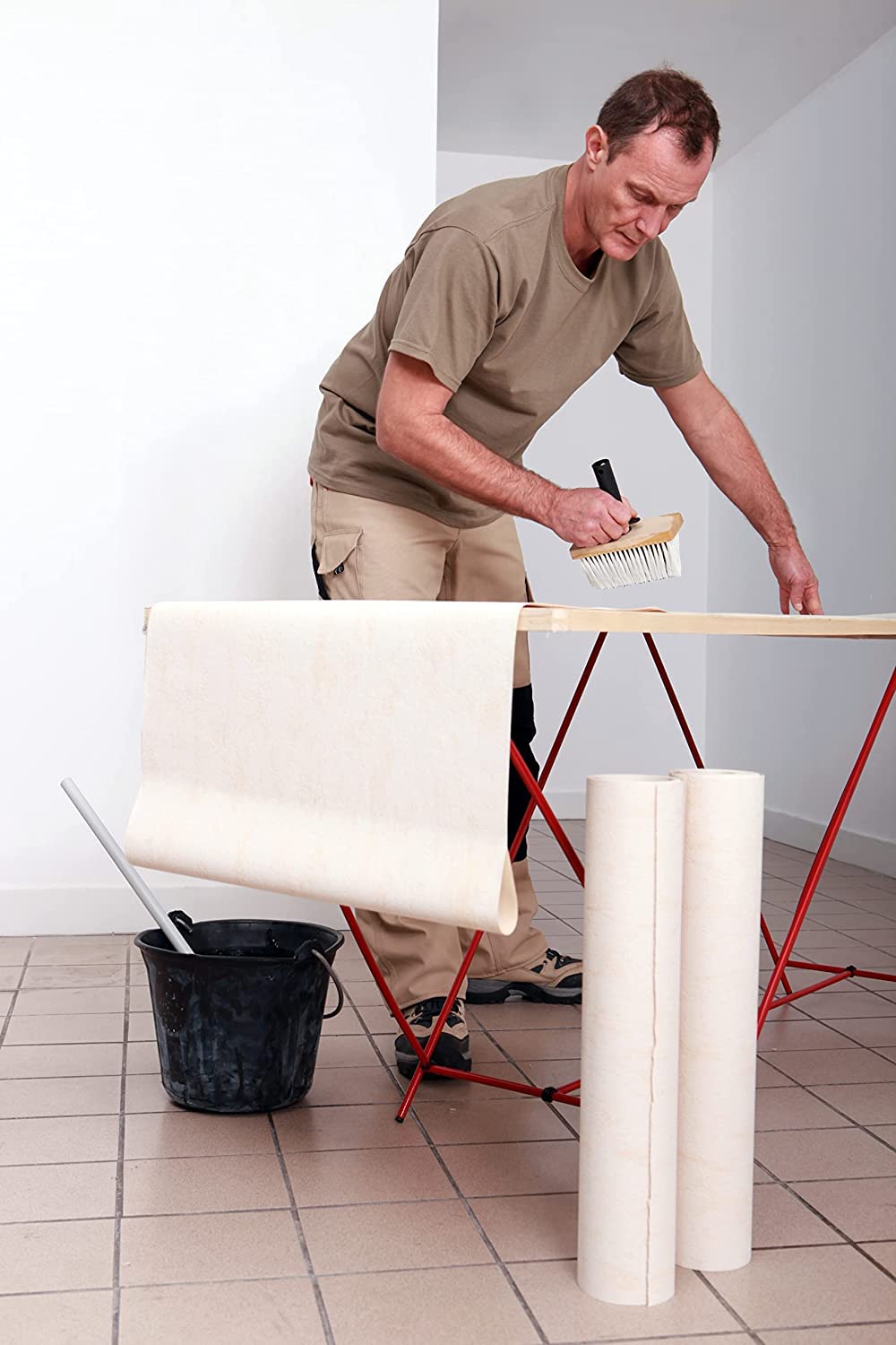 Roman Wheat-Based Wallpaper Paste Adhesive for Delicate Materials, Superior W...