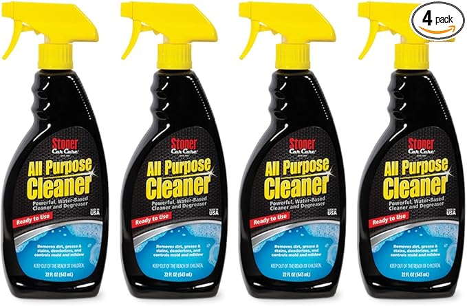 Stoner Car Care 92694-4PK All Purpose Cleaner Powerful Water-Based Cleaner and