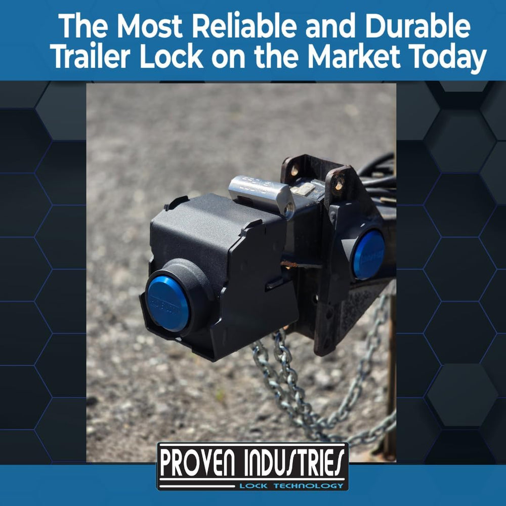 Proven Industries Model 2516 Heavy-Duty Trailer Coupler Lock for 2 5/16 Coupl...