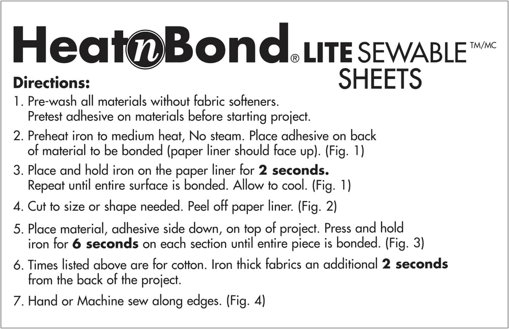SpraynBond Basting Spray for Quilting with HeatnBond Iron-On Sewable Sheet โ ...