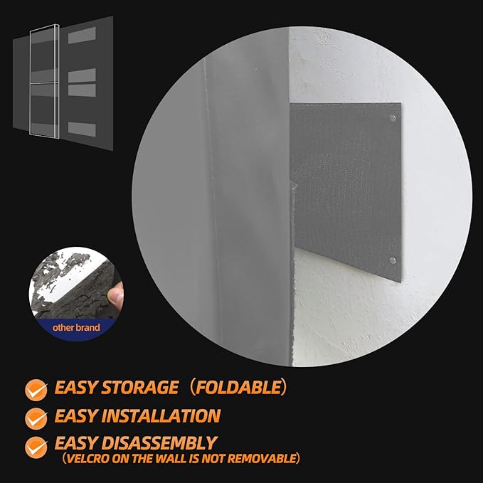 PROGOAL 2"/4" Thick Foam Protection Wall Pad,Gym Basketball-Court