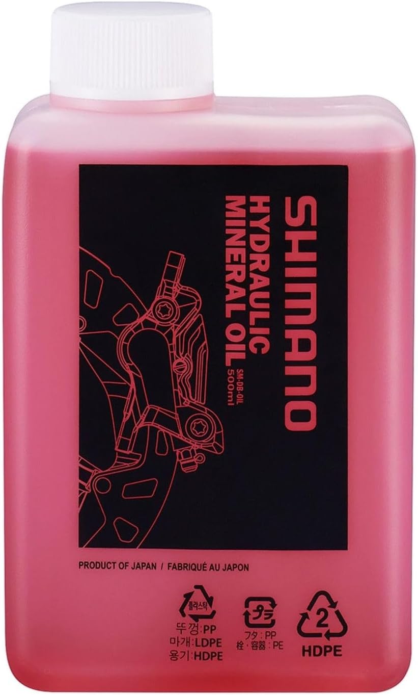 Shimano MIN.SH Brake Disc Oil 500 ml, Adults, Unisex, Multicoloured (Multicol...