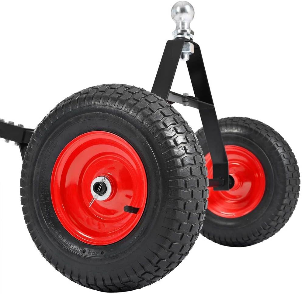Trailer Dolly with 2" Hitch Ball โ 600 LBS Capacity Heavy Duty Steel Tra...