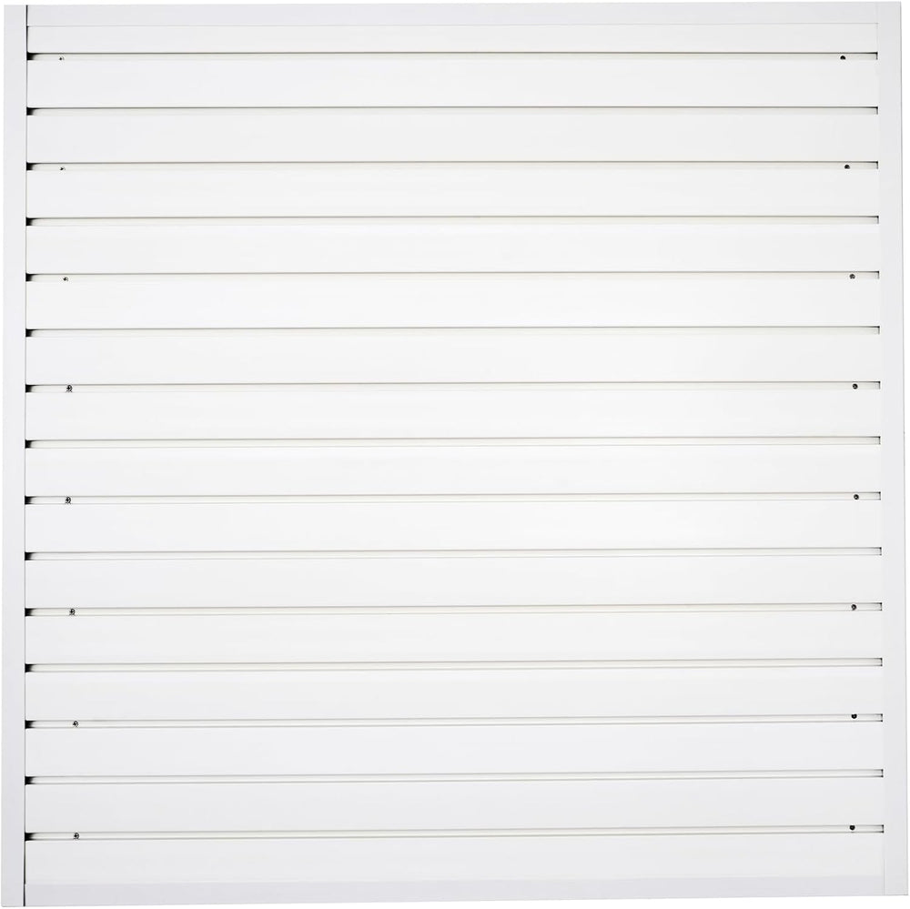 Slatwall Panel Garage Organizer Heavy Duty Wall Mounted, PVC Slat Panels Home